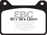 EBC Brakes Yellowstuff Performance Brake Pads