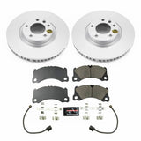 Power Stop 13-18 Porsche Cayenne Front Z23 Evolution Sport Coated Brake Kit