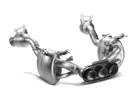Akrapovic 10-15 Ferrari 458 Italia/458 Spyder Slip-On Line (Titanium) w/ Carbon Tips