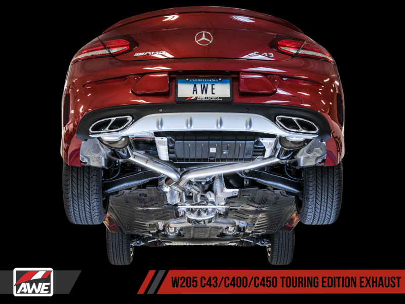 AWE Tuning Mercedes-Benz W205 C450 AMG / C400 Touring Edition Exhaust