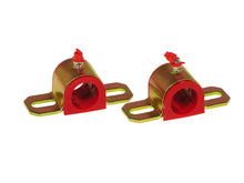 Load image into Gallery viewer, Prothane Universal Greasable Sway Bar Bushings - 1in - Type A Bracket - Red