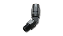 Load image into Gallery viewer, Vibrant -8AN Male NPT 45Degree Hose End Fitting - 1/4 NPT