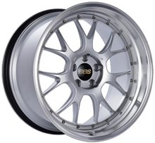 Load image into Gallery viewer, BBS LM-R 19x11 5x130 ET63 CB71.6 Diamond Silver Center Diamond Cut Lip Wheel