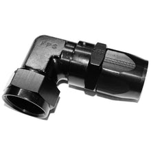 Load image into Gallery viewer, Fragola -16AN x 90 Degree Low Profile Forged Hose End - Black