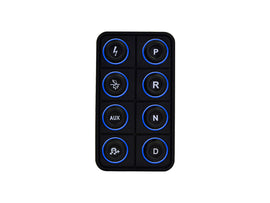 AEM EV 8 Button Keypad CAN Based Programmable Backlighting