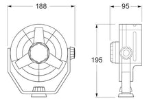 Load image into Gallery viewer, Hella Fan Turbo 2Speed 12V Wht