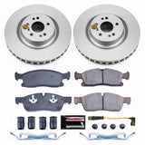 Power Stop 13-16 Mercedes-Benz GL350 Front Z23 Evolution Sport Coated Brake Kit