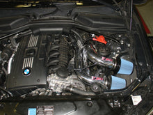 Load image into Gallery viewer, Injen 08-09 535i E60 3.0L L6 Twin intake &amp; AMSOIL Filters Wrinkle Black Short Ram Intake