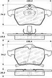 StopTech Street Select Brake Pads - Front