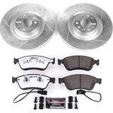 Power Stop 09-11 Audi A6 Quattro Front Z26 Street Warrior Brake Kit