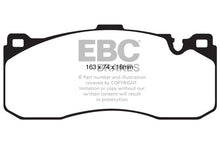 Load image into Gallery viewer, EBC 08-10 BMW 135 3.0 Twin Turbo Redstuff Front Brake Pads