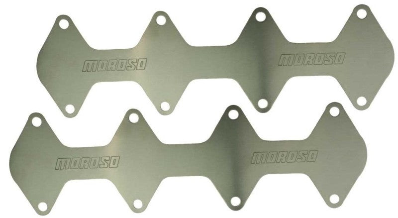 Moroso Ford 4.6/5.4 Modular Exhaust Block Off Storage Plate - Pair