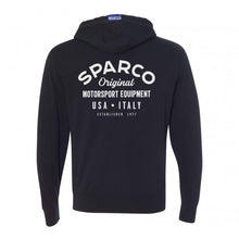 Load image into Gallery viewer, Sparco Sweatshirt ZIP Garage BLK - XXL