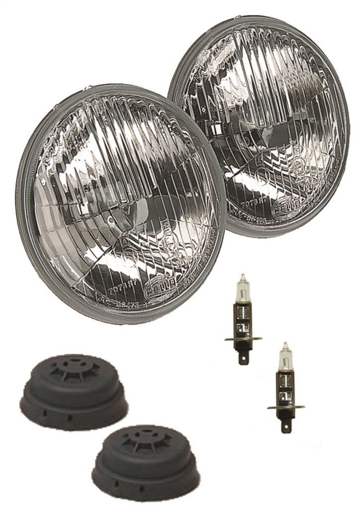 Hella 135mm H1 12V 55W High Beam Head Lamp Twin Kit