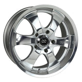 Enkei M6 Universal Truck & SUV 20x9 10mm Offset 6x139.7 BP 108.5mm Bore Mirror Finish Wheel