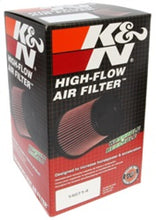 Load image into Gallery viewer, K&amp;N Universal Clamp-On Air Filter 2-3/4in Flange 3-1/2in T 8-1/4in Height