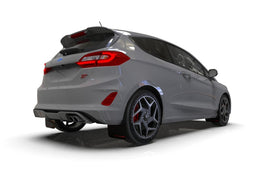 Rally Armor 18-23 Ford Fiesta ST MK8 Black UR Mud Flap w/Dark Grey Logo
