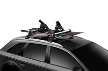 Load image into Gallery viewer, Thule SnowPack L Ski/Snowboard Rack (Up to 6 Pair Skis/4 Snowboards) - Black/Silver