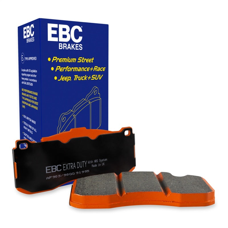 EBC 11+ Porsche Cayenne 3.0 Supercharged Hybrid Extra Duty Rear Brake Pads