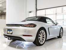 Load image into Gallery viewer, AWE Tuning Porsche 718 Boxster / Cayman SwitchPath Exhaust (PSE Only) - Chrome Silver Tips