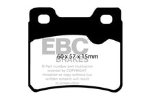 Load image into Gallery viewer, EBC 94-96 Saab 900 2.0 Turbo Redstuff Rear Brake Pads