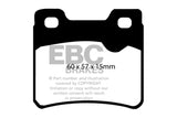 EBC 94-96 Saab 900 2.0 Turbo Redstuff Rear Brake Pads