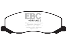 Load image into Gallery viewer, EBC 10-11 Saab 9-5 2.0 Turbo (13.3 inch front rotor) Yellowstuff Front Brake Pads