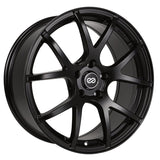 Enkei M52 16x7 38mm Offset 5x114.3 Bolt Pattern 72.6mm Bore Dia Matte Black Wheel