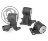 Innovative 94-97 Accord H/F Series Black Steel Mounts 95A Bushings (Auto to Manual)