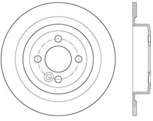 Load image into Gallery viewer, StopTech 09-16 MINI Cooper Cyro Slotted Sport Brake Rotor - Rear Left