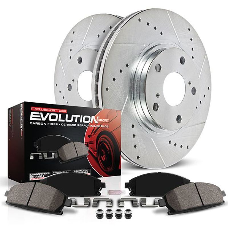 Power Stop 19-21 Mercedes-Benz Sprinter 2500 Rear Z23 Evolution Brake Kit