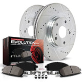 Power Stop 18-20 Land Rover Range Rover Velar Rear Z23 Evolution Brake Kit