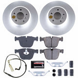 Power Stop 11-15 BMW 740i Rear Z23 Evolution Sport Coated Brake Kit