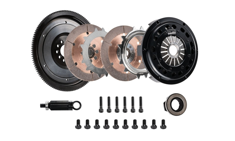 DKM Clutch VW Corrado/GTI (2.8L VR6) Twin Disc MR Clutch Kit w/Flywheel (650 ft/lbs Torque)