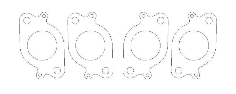 Cometic VW 1.8L 16V 85-96 Exhaust Set .030 inch MLS Head Gasket 1.525 inch Round Port