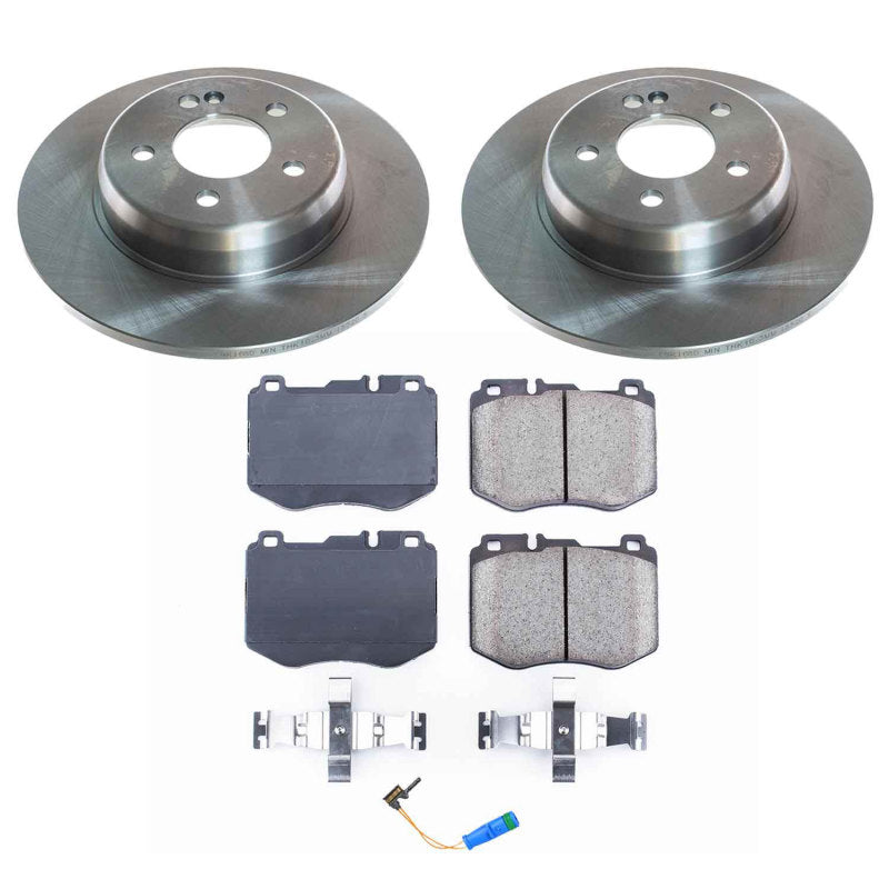 Power Stop 17-18 Mercedes-Benz C300 Rear Autospecialty Brake Kit