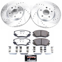 Load image into Gallery viewer, Power Stop 2010 Buick Allure Front Z26 Street Warrior Brake Kit