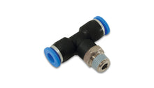 Load image into Gallery viewer, Vibrant Push Lock Vacuum Male Tee Fitting Tube OD 3/16in Male Thread 1/8in NPT