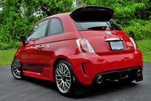 Load image into Gallery viewer, Rally Armor 12-18 Fiat 500 Black UR Mud Flap w/Red Logo