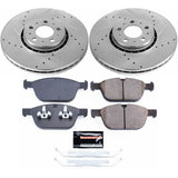 Power Stop 03-14 Volvo XC90 Front Z23 Evolution Sport Brake Kit