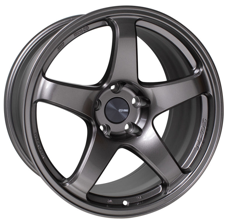 Enkei PF05 18x8.5 45MM Offset 5x100 75MM Bore Dark Silver