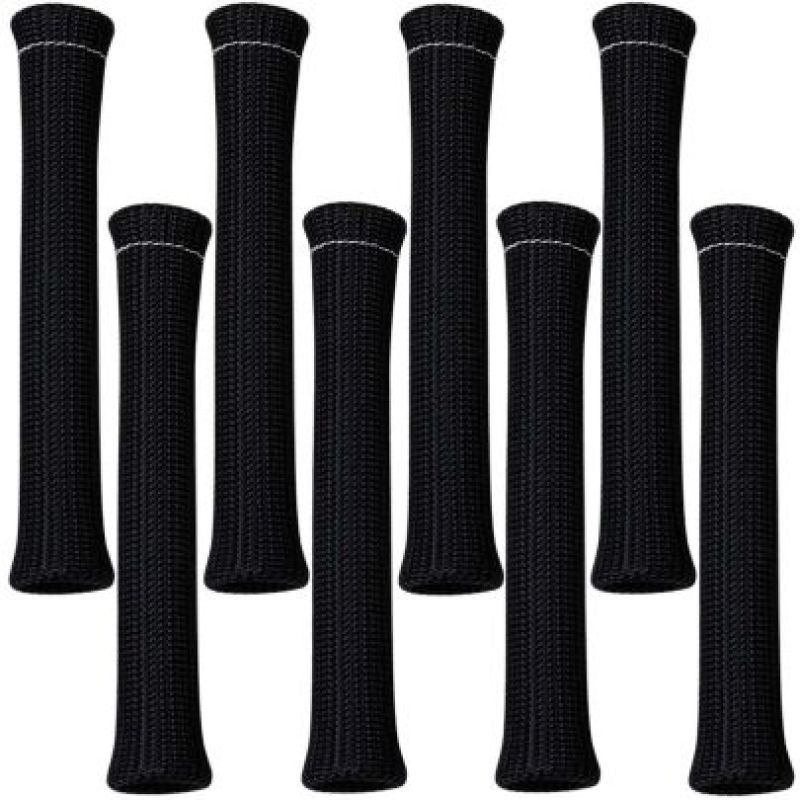 Moroso High Temperature Spark Plug Boot Protectors - Black (8 Pack)