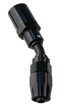 Load image into Gallery viewer, Fragola -12AN Male Rad. Fitting x 45 Degree Pro-Flow Hose End - Black