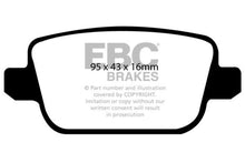 Load image into Gallery viewer, EBC 06+ Volvo S80 3.2 (300mm Front Rotors) Greenstuff Rear Brake Pads