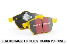 Load image into Gallery viewer, EBC 08-09 Jaguar XKR 4.2 Supercharged (Portfolio) Yellowstuff Rear Brake Pads