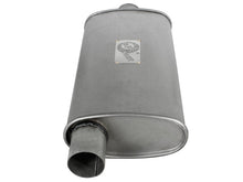 Load image into Gallery viewer, aFe Scorpion Replacement Alum Steel Muffler Double Layer 2-1/2in In/Out Center/Offset 18inL x9inW