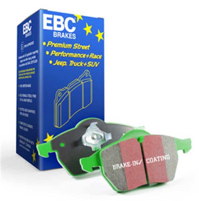 EBC 83-90 Volvo 760 2.3 Turbo (ABS) (Girling) Greenstuff Rear Brake Pads