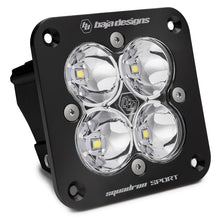 Load image into Gallery viewer, Baja Designs Squadron Sport Black Flush Mount LED Spot - Clear