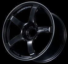 Load image into Gallery viewer, Advan TC4 17x7.0 +47 4-100 Black Gunmetallic &amp; Ring Wheel