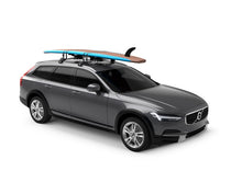 Load image into Gallery viewer, Thule Compass 4-in-1 Water Sport Roof Top Carrier (w/Integrated StrapCatch) - Black